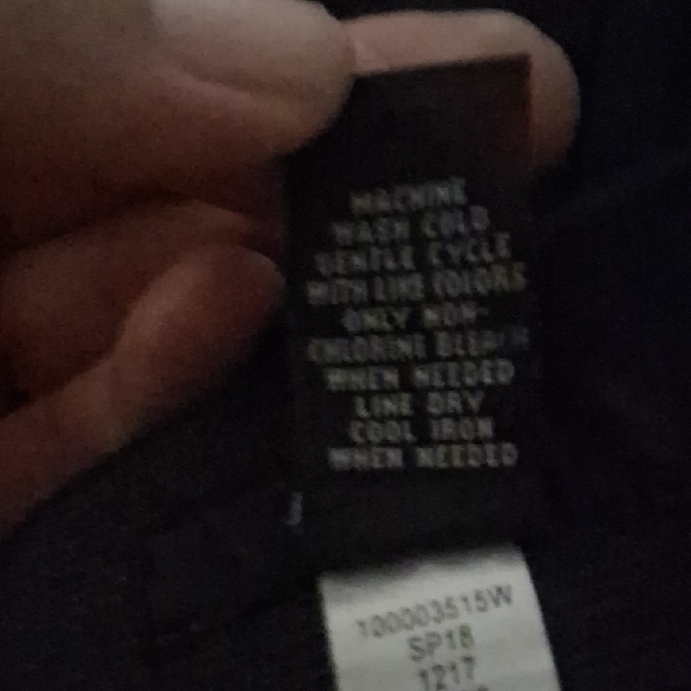 Alfani Black Straight Leg Dress Pants Size 16W | Professional Pants - Picture 6 of 7